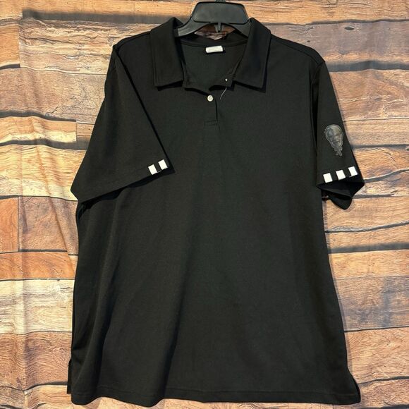 KFC Polo Shirt 2XL Black Kentucky Fried Chicken Short Sleeve Employee Uniform - Picture 1 of 8